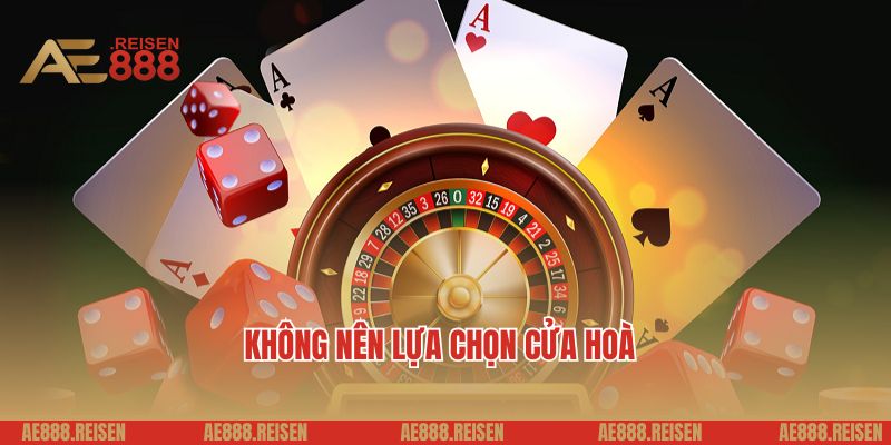 Baccarat AE888 - Trải Nghiệm Sòng Bài Đỉnh Cao, Thắng Lớn Mỗi Ngày 6 Không nên lựa chọn cửa hoà