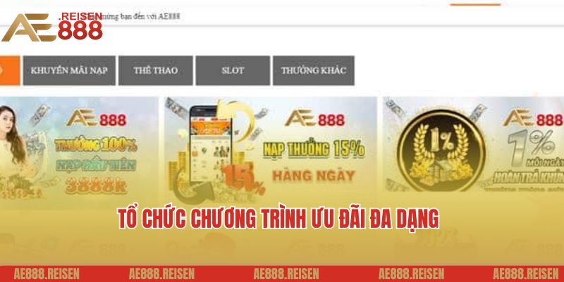 Về chúng tôi tổ chức chương trình ưu đãi đa dạng